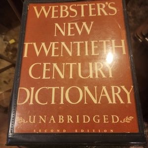 Websters 20th century dictionary 1957